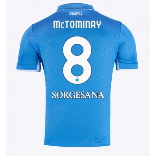 Moški Nogometni dresi SSC Napoli Scott McTominay #8 Domači 2024-25 Kratek Rokav